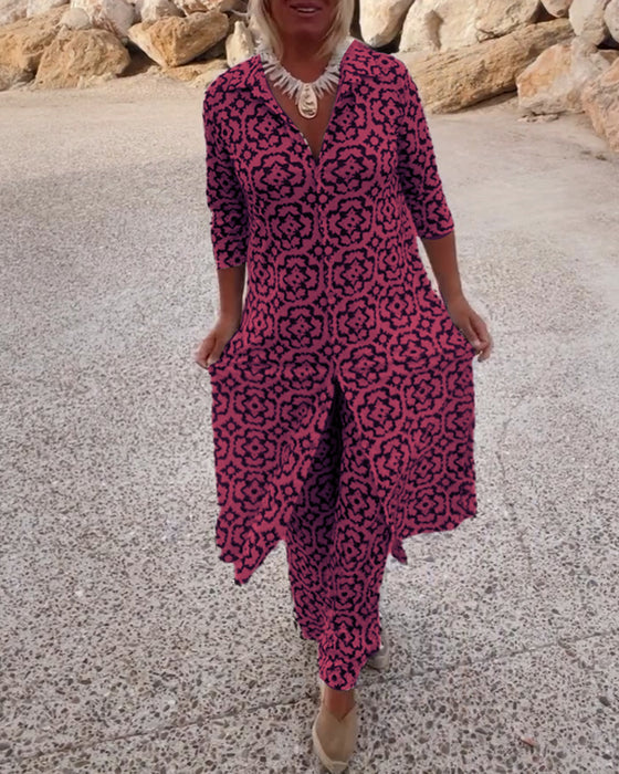 Eden | Set with Button Placket