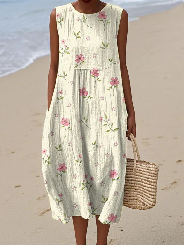 Janet | Effortless Midi Dress