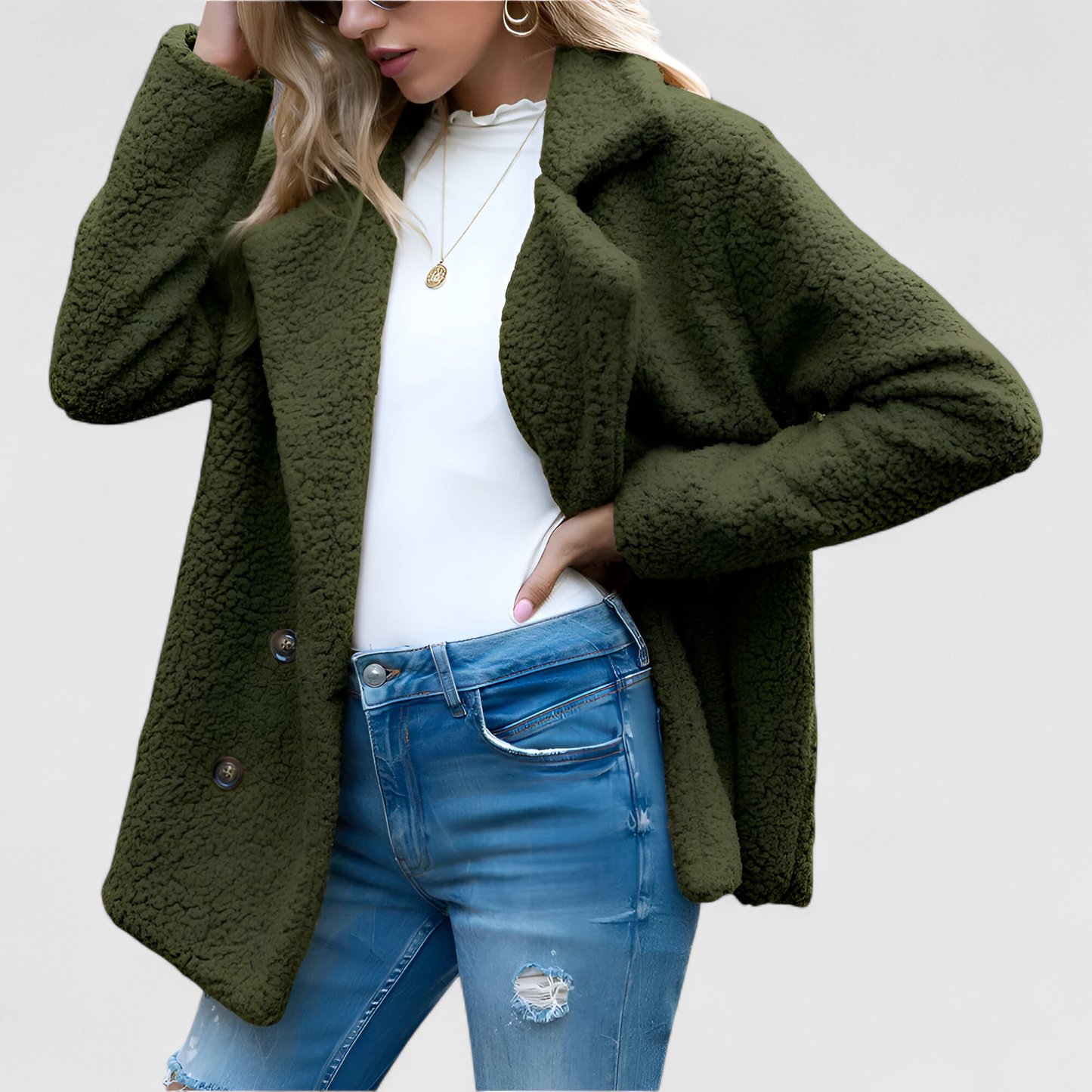 Enora - Luxe Sherpa Coat