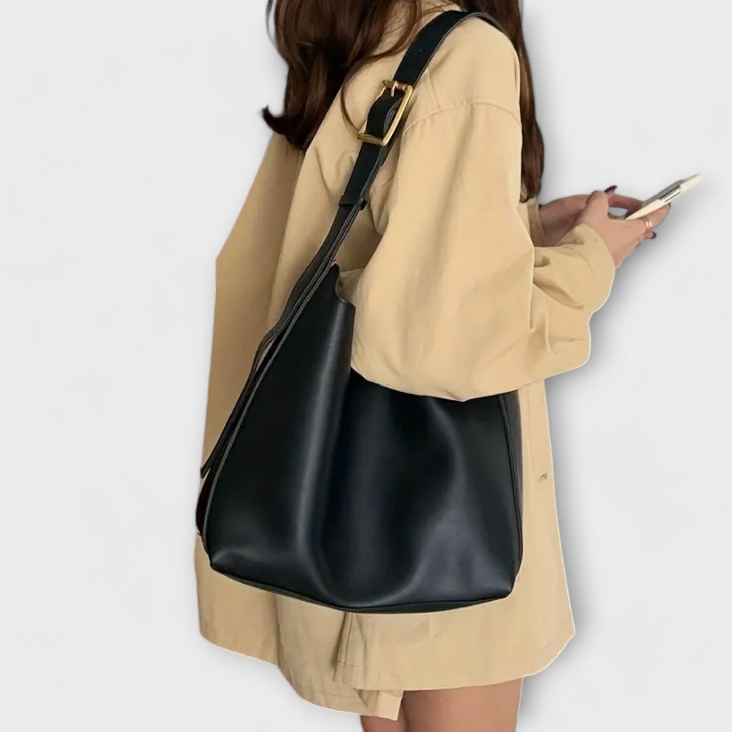Eva – Elegant Leather Shoulder Bag