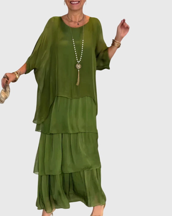 Beatrice | Long and Flowing Elegant Dress