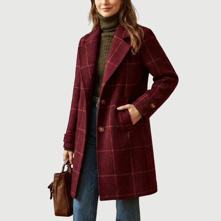 Fiona – Classic Check Coat