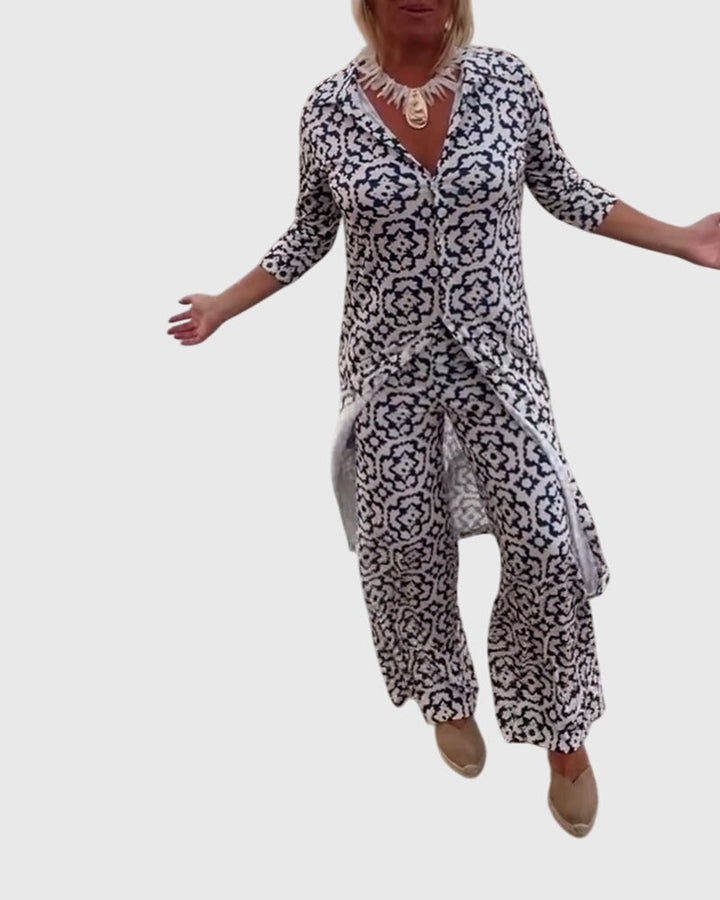 Gabriella™ | Elegant Vintage Two-Piece Set