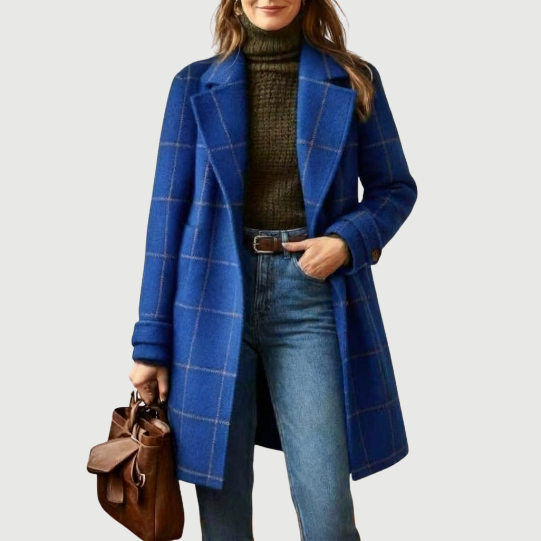 Fiona – Classic Check Coat