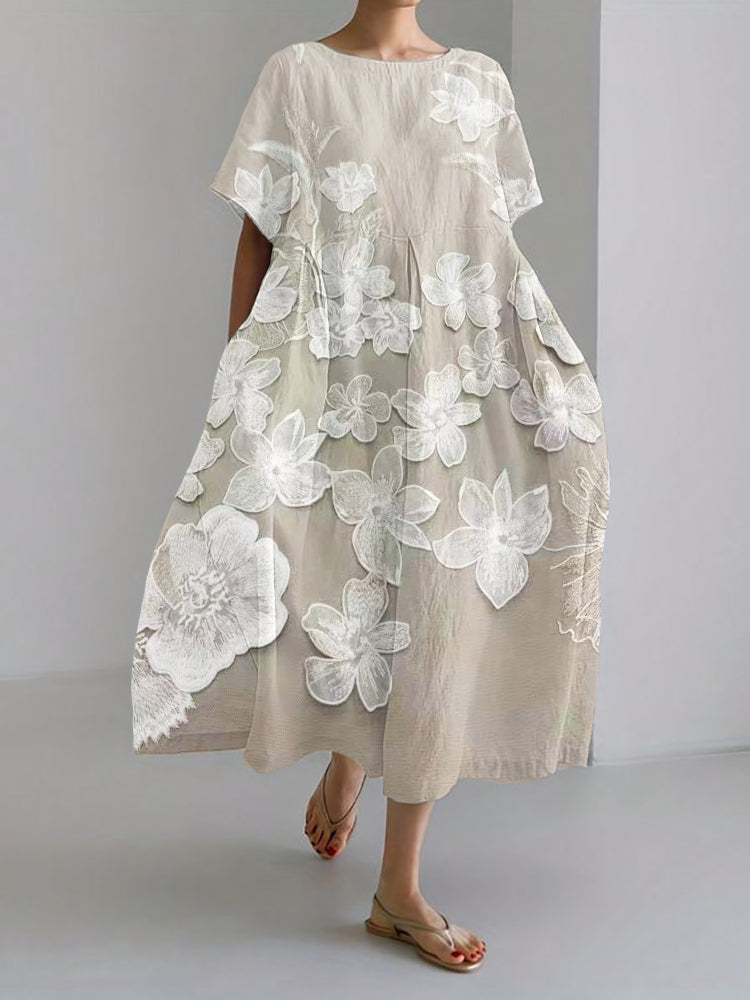 Paisley | Elegant Floral Print Dress