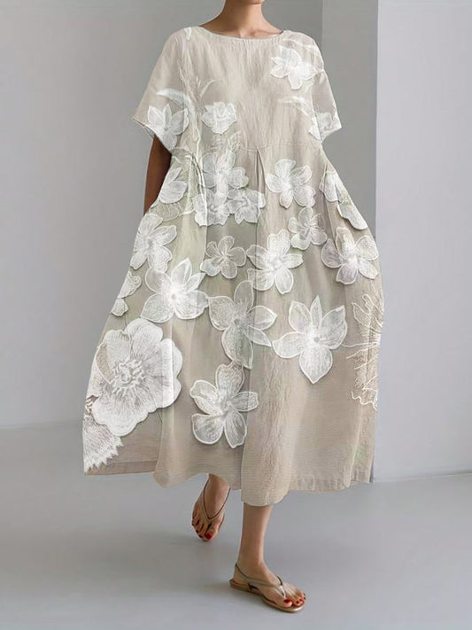 Paisley | Elegant Floral Print Dress
