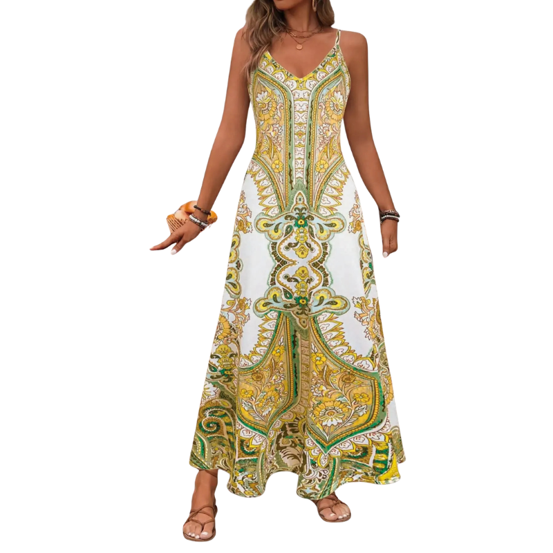Samantha | Flowy Floral Maxi Dress