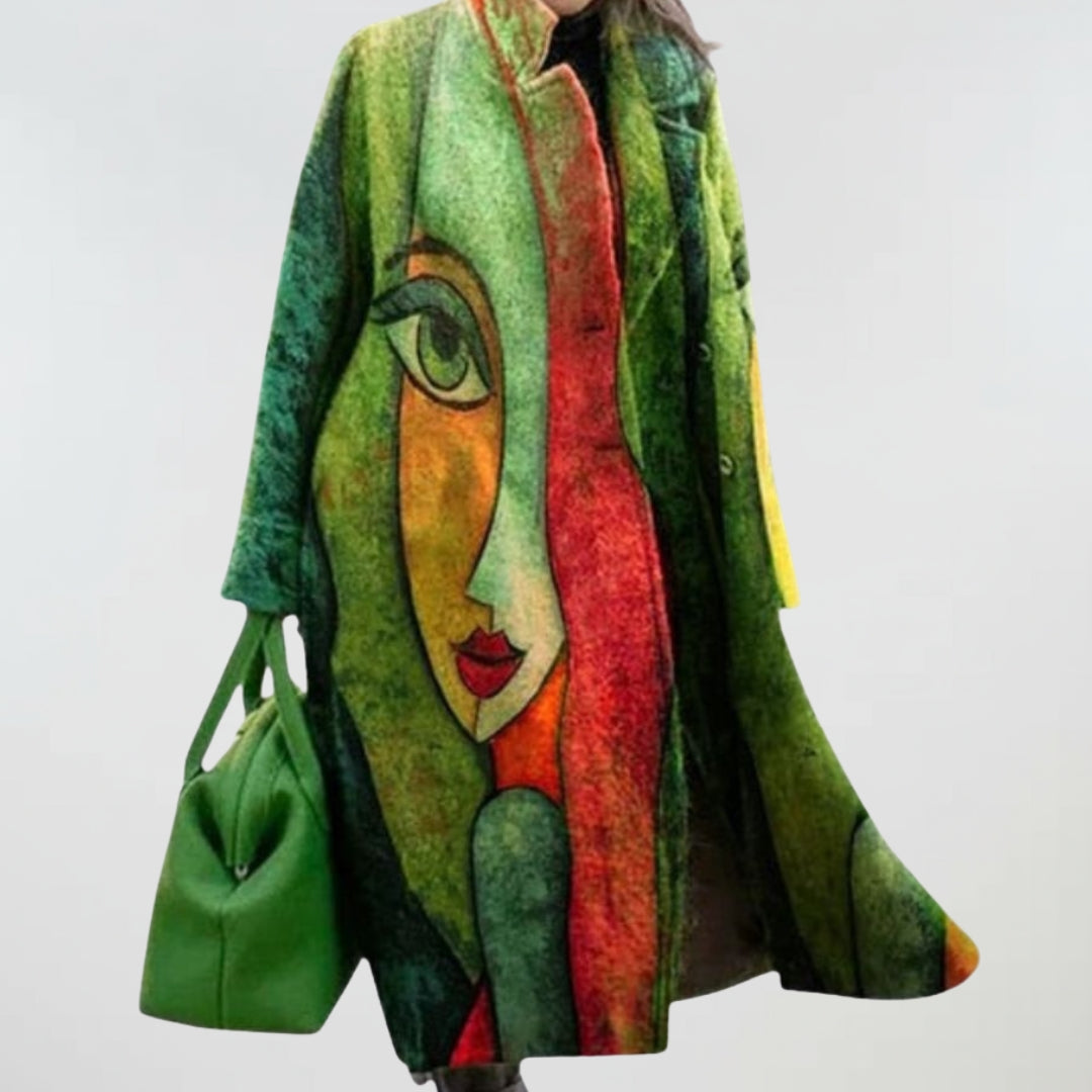 Amelia | Oversized Check Coat