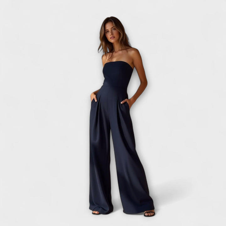 Jade | Strapless Jumpsuit – Classy Look