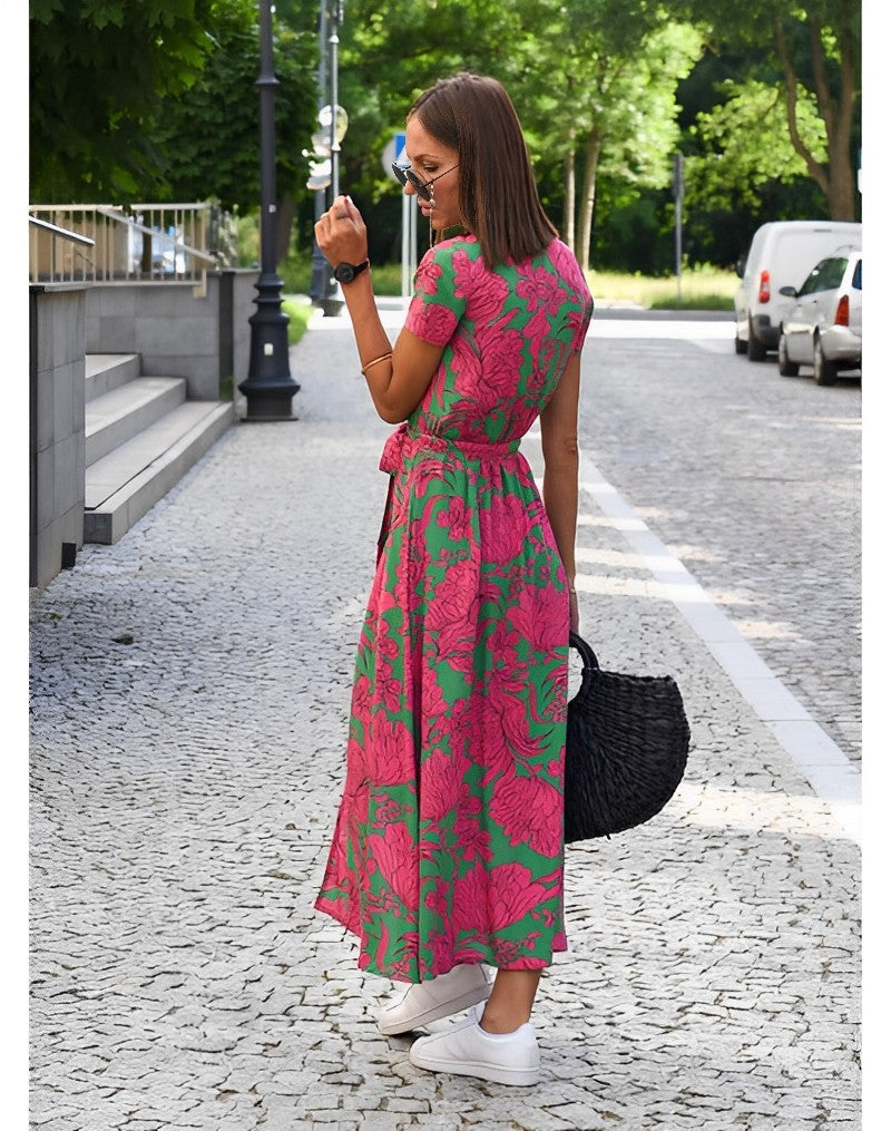 Melanie | Dress with Floral Print Spring/Summer