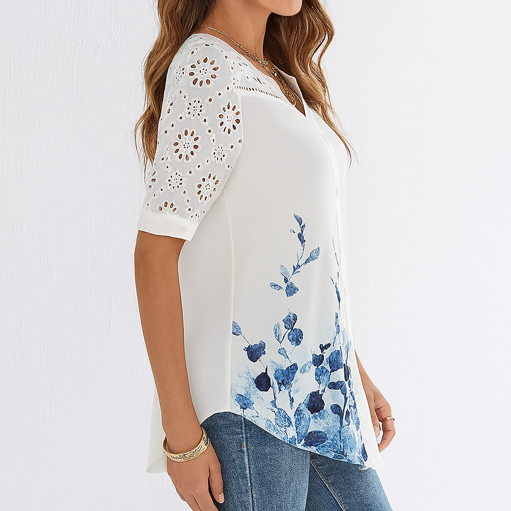 Amelia | Elegant Summer Blouse
