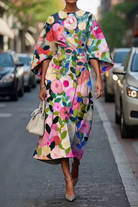 Kennedy | Elegant Floral Dress