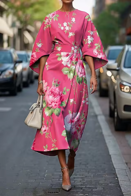 Kennedy | Elegant Floral Dress