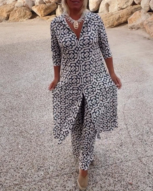 Eden | Set with Button Placket