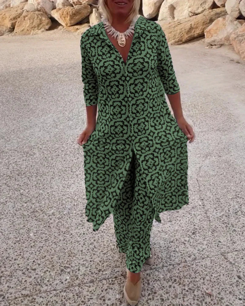 Eden | Set with Button Placket