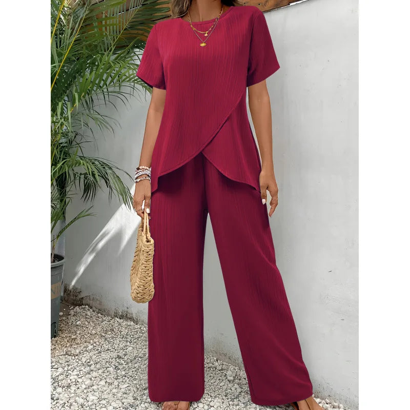 Riley | Elegant Soft Two-Piece Set