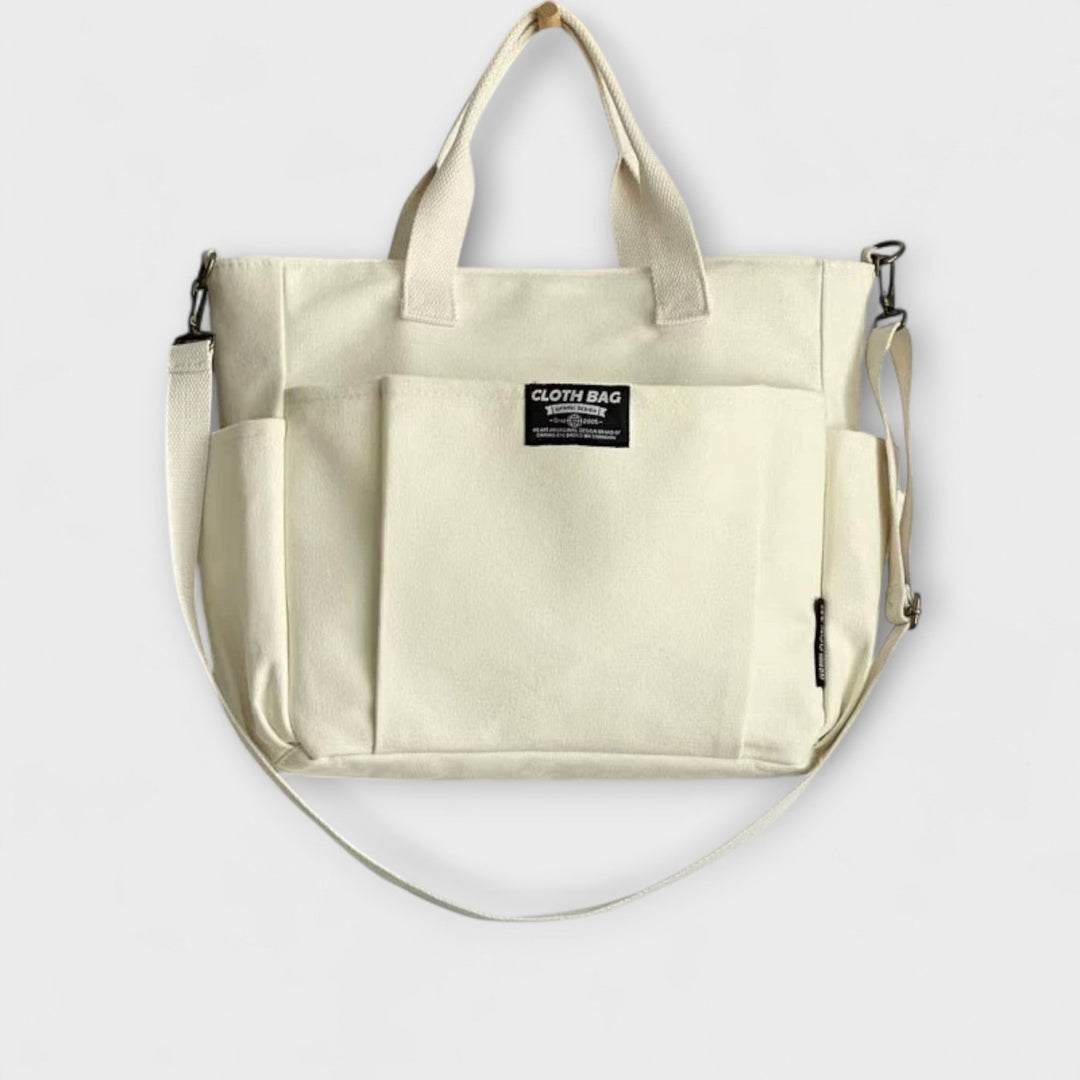 Elle - Minimalistic Canvas Tote Bag