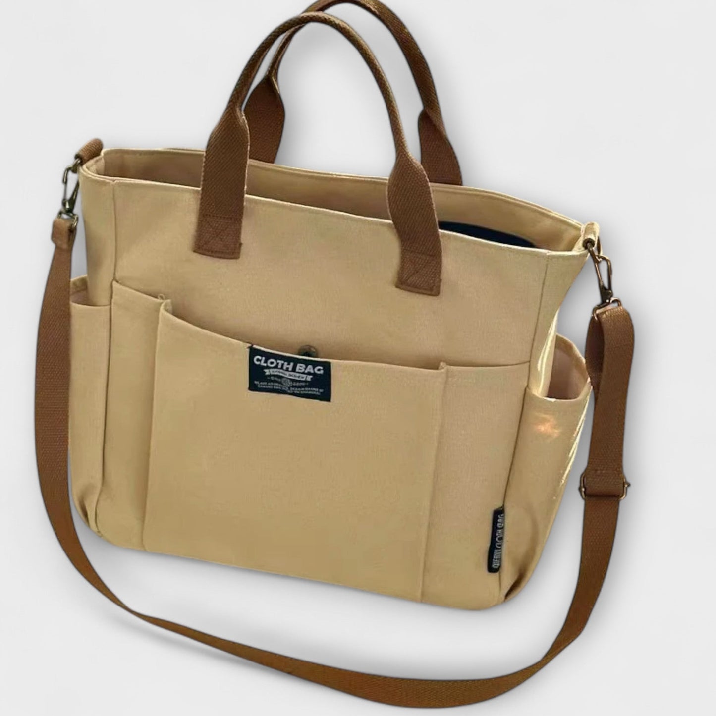Elle - Minimalistic Canvas Tote Bag