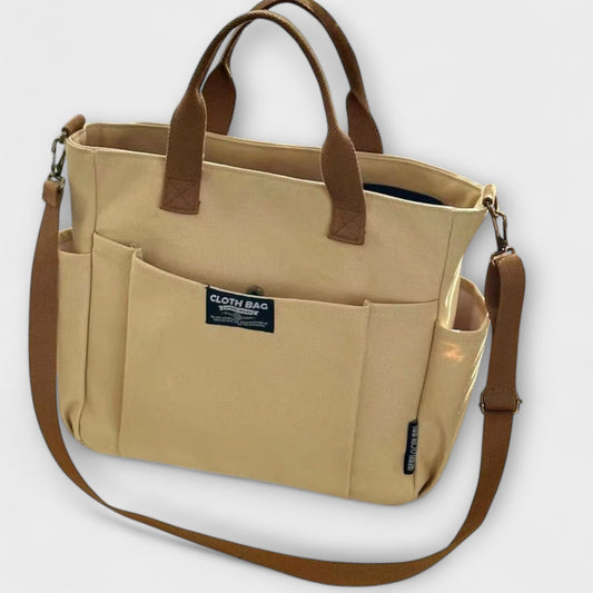 Elle - Minimalistic Canvas Tote Bag