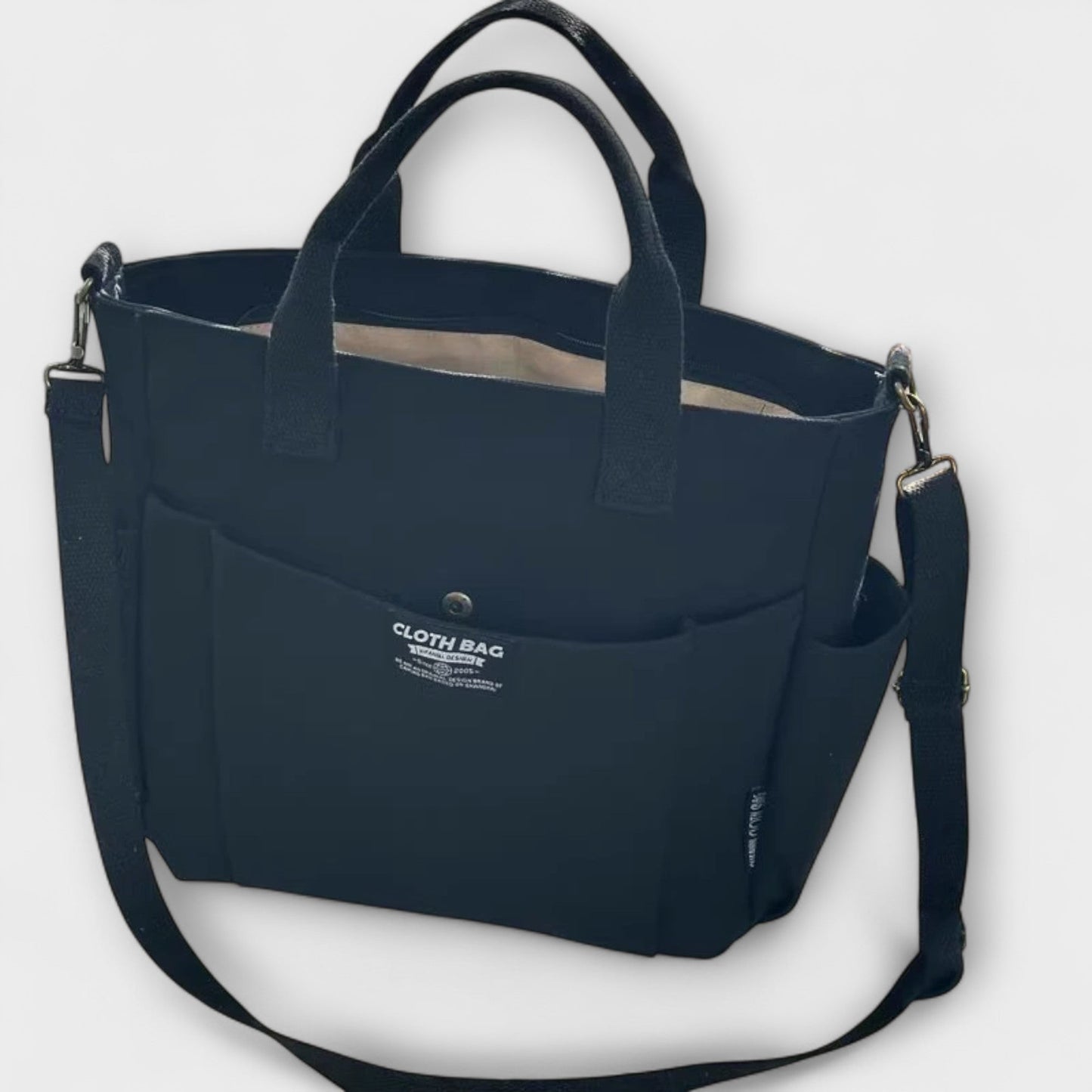 Elle - Minimalistic Canvas Tote Bag