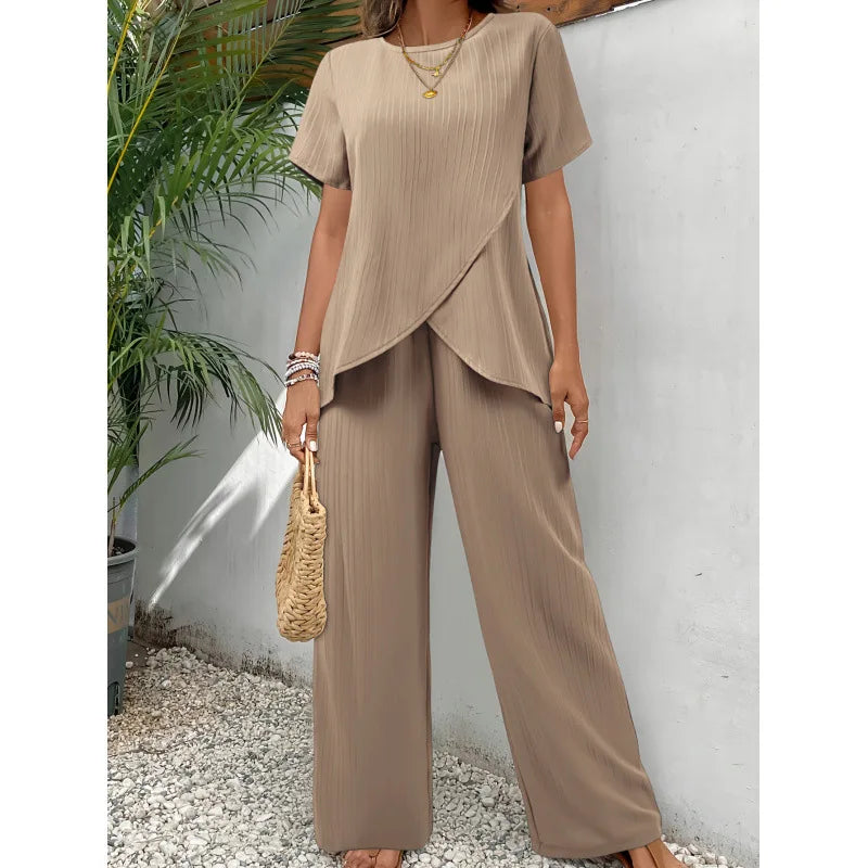 Riley | Elegant Soft Two-Piece Set