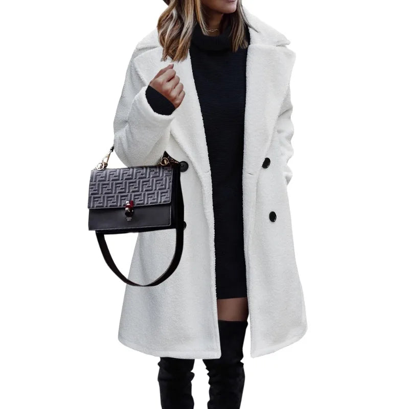 Mae Harper™ | Cozy Oversized Teddy Coat