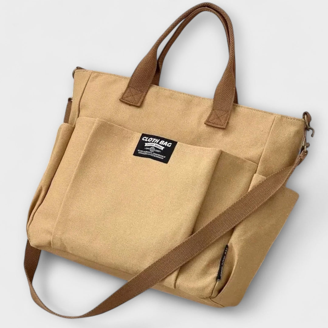 Elle - Minimalistic Canvas Tote Bag