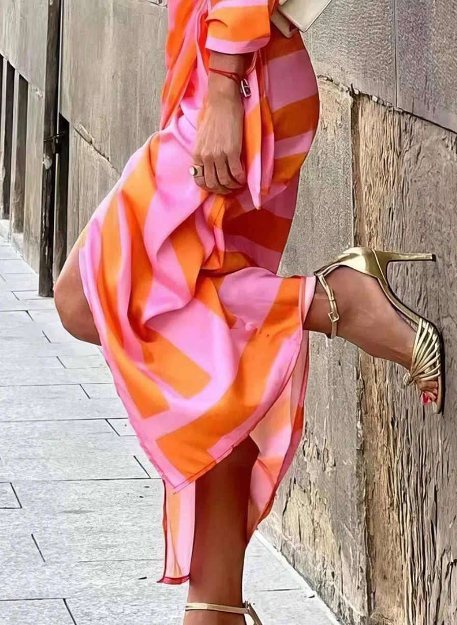 Delilah | Printed Wrap Dress