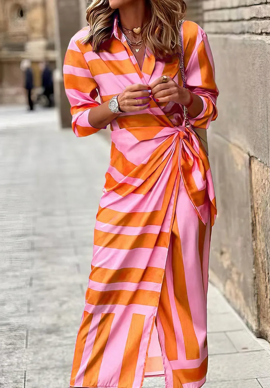 Delilah | Printed Wrap Dress