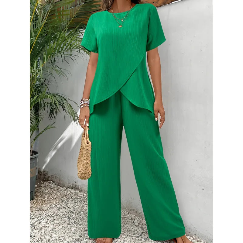 Riley | Elegant Soft Two-Piece Set