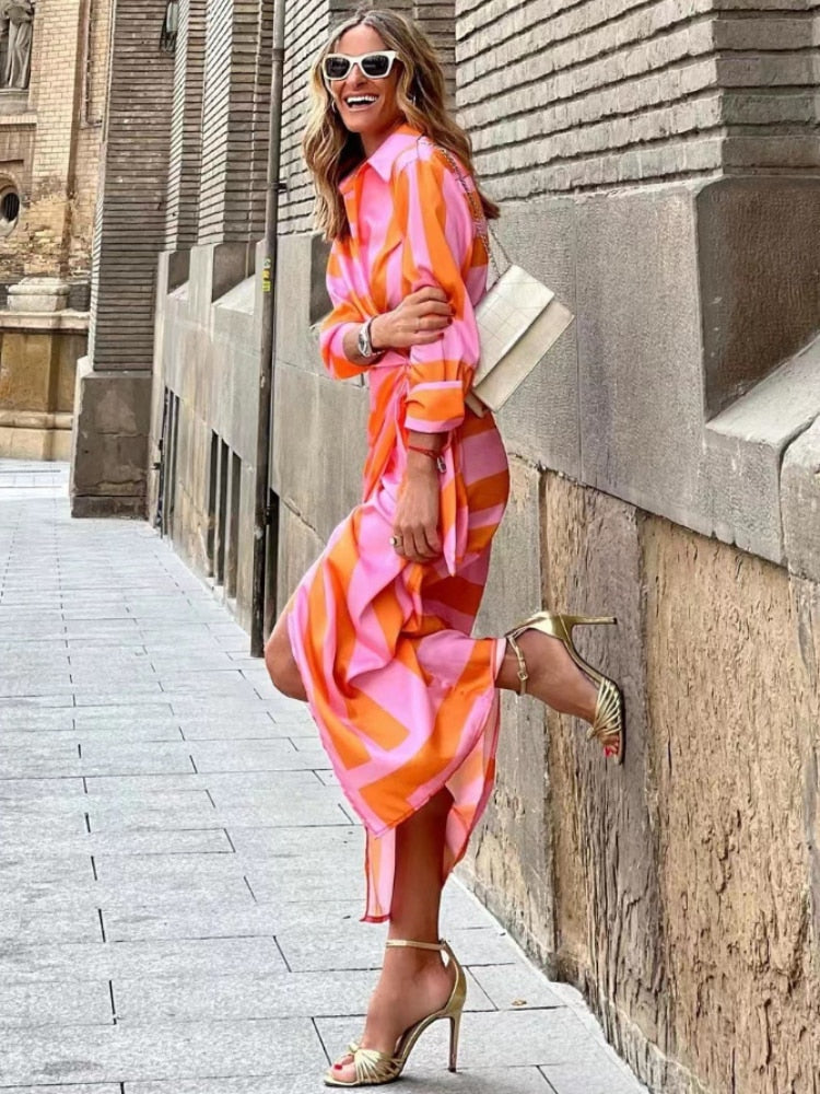 Delilah | Printed Wrap Dress