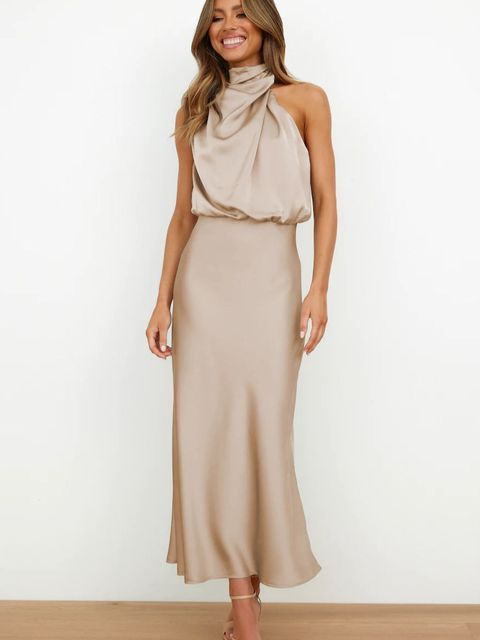 Emily |  Off-Shoulder Maxi Dress