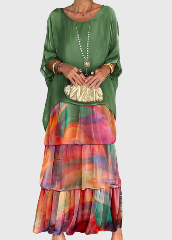 Beatrice | Long and Flowing Elegant Dress