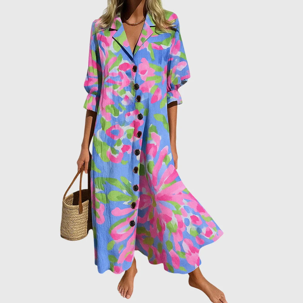 Scarlett | Elegant Bohemian Maxi Dress