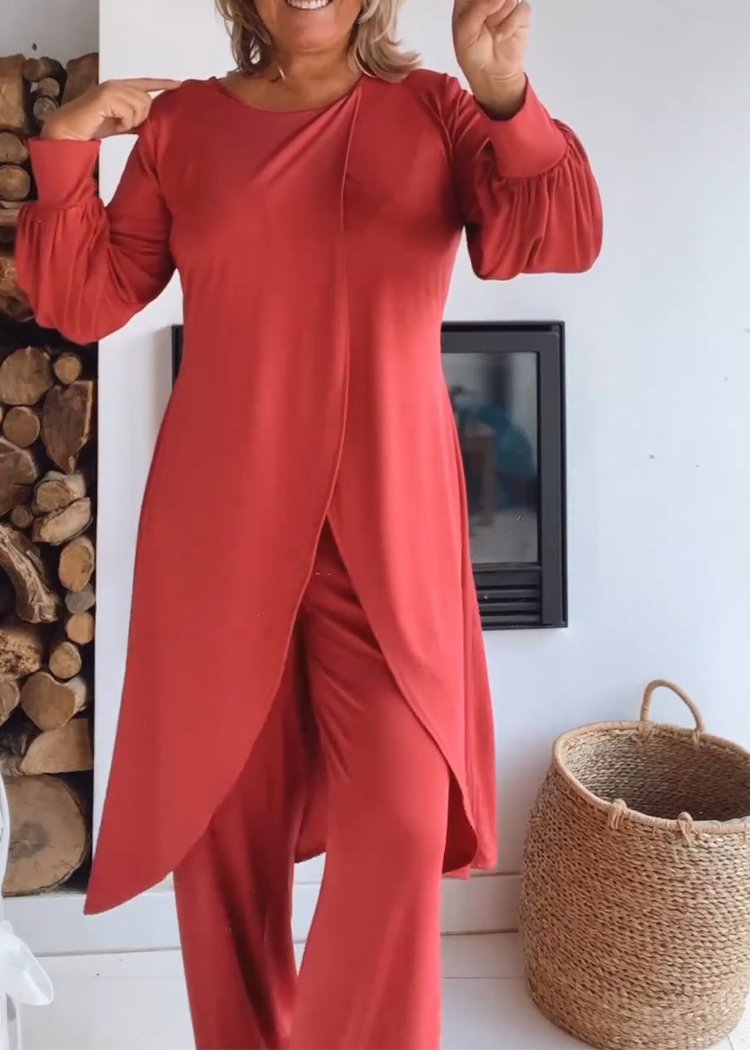 Eleanor | Elegant Longline Two-Piece Set