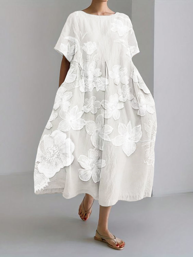 Paisley | Elegant Floral Print Dress