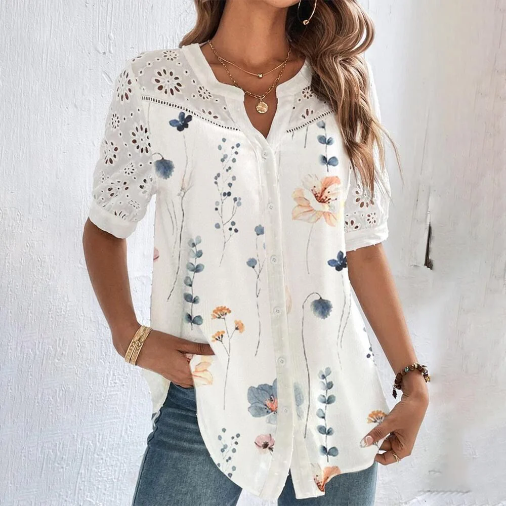 Amelia | Elegant Summer Blouse