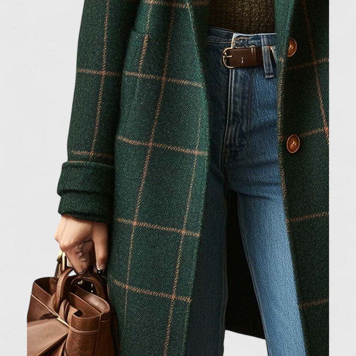 Fiona – Classic Check Coat