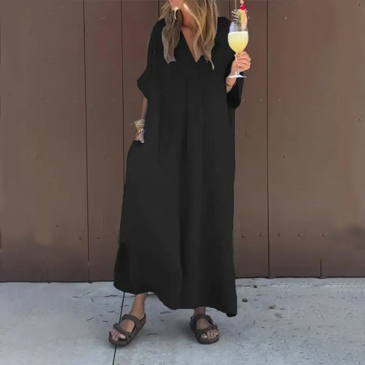 Everly | Casual V-Neck Dress for Women