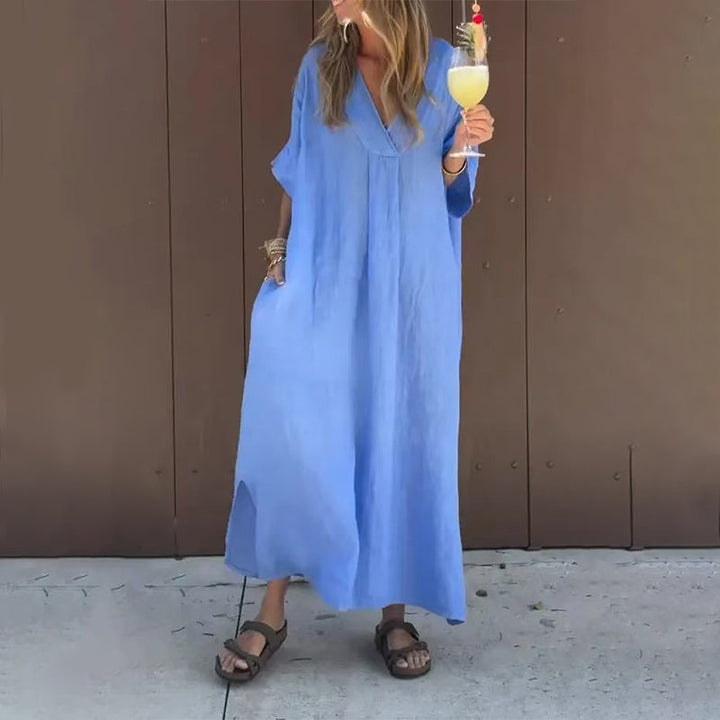 Everly | Casual V-Neck Dress for Women