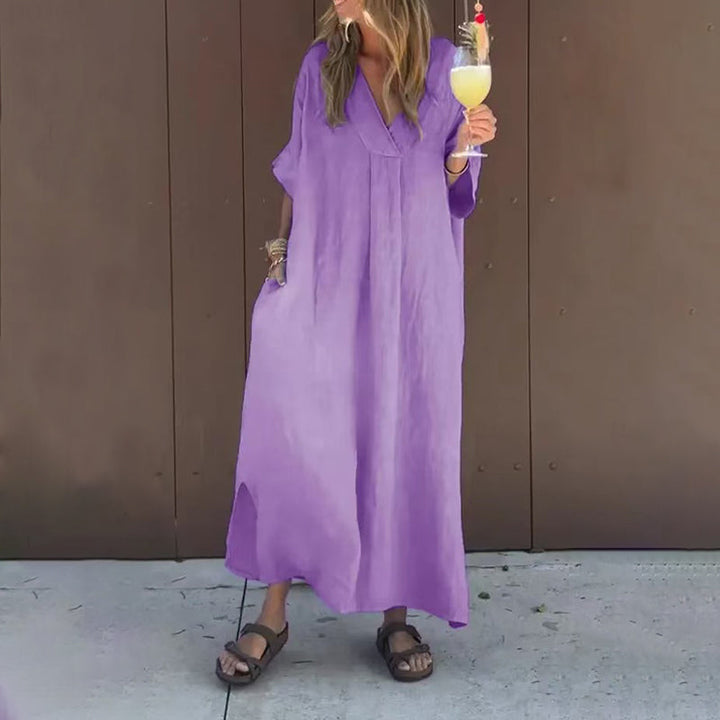 Everly | Casual V-Neck Dress for Women