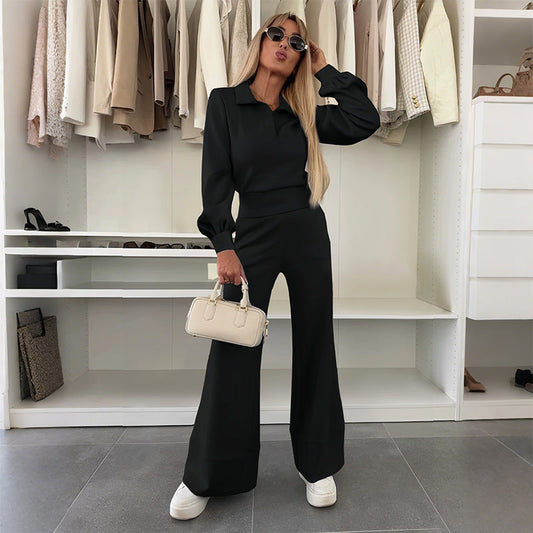 Ariana | Chic Women's Blouse and Wide Leg Pants Set